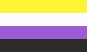 Nonbinary pride flag